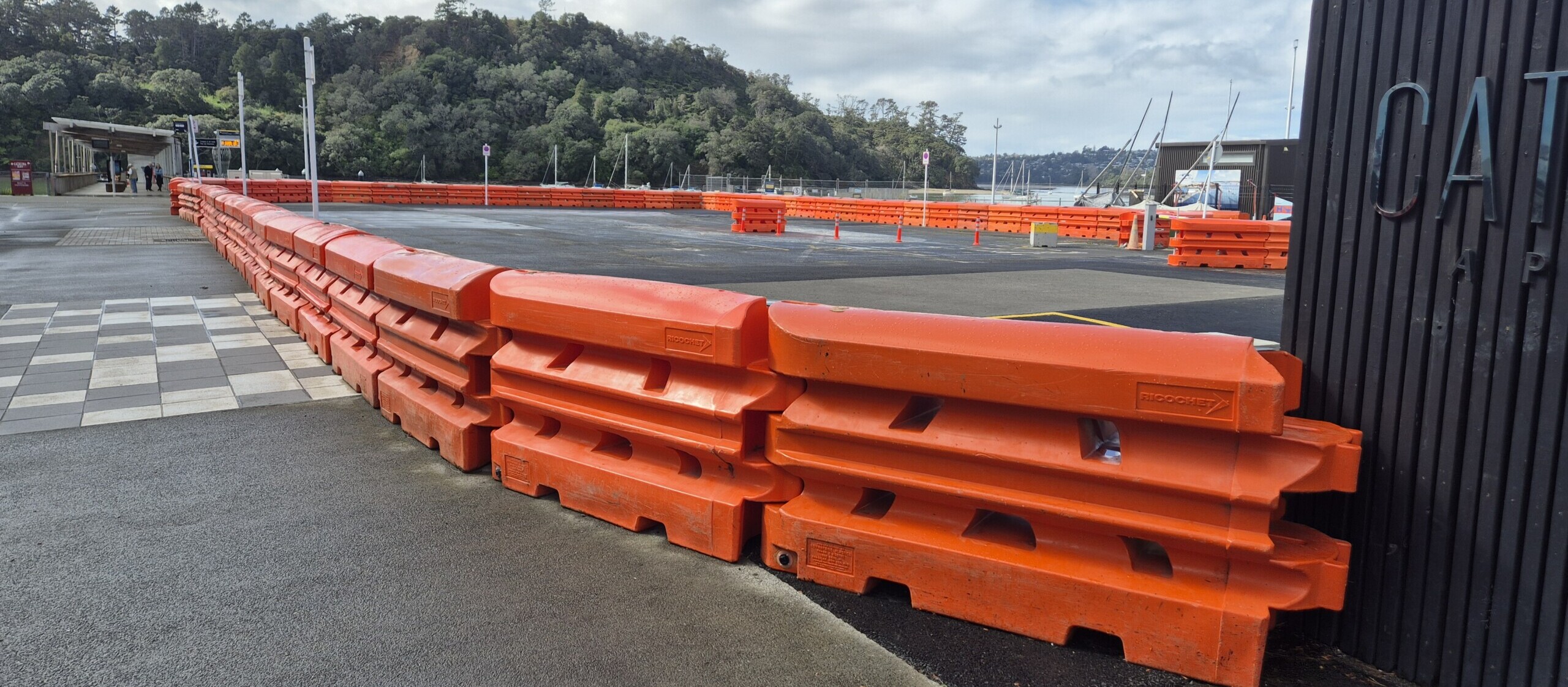 RICOCHET Water Filled Barrier System