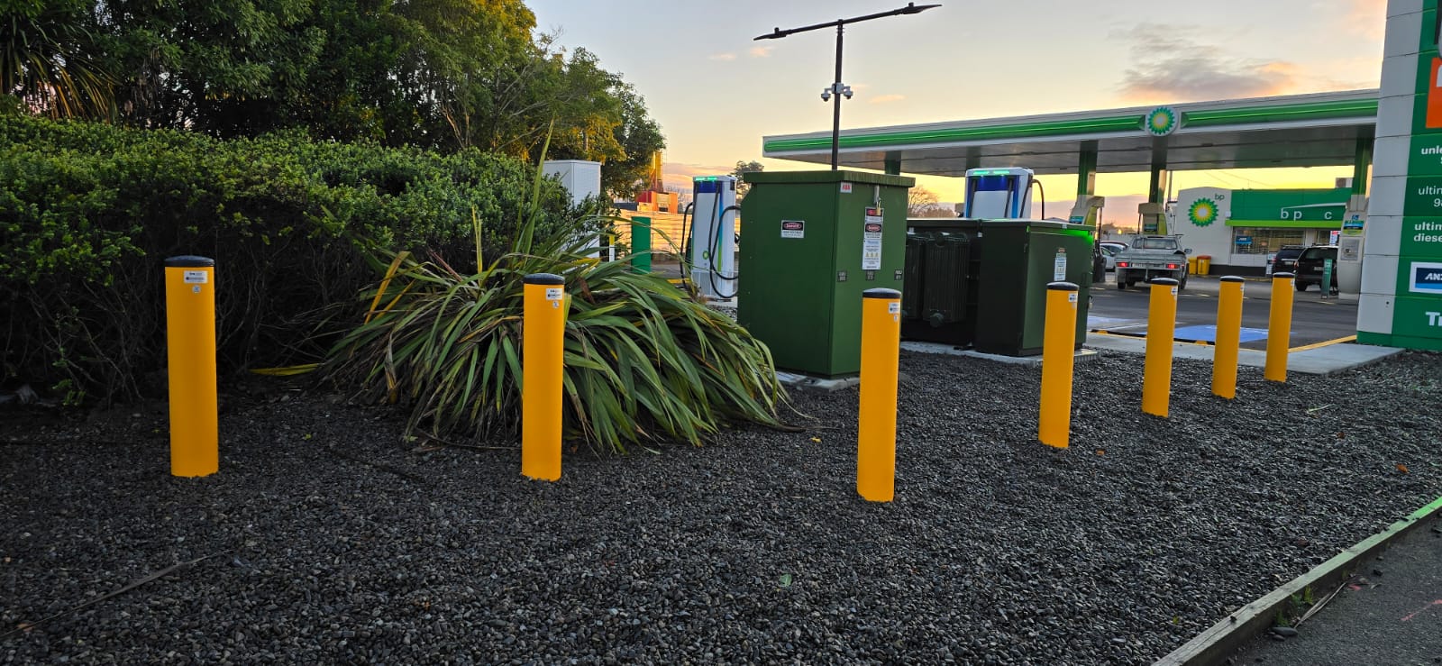inground bollard