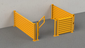 Extra heavy duty driver safe zone